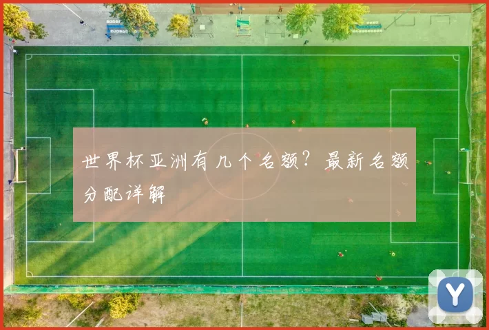 世界杯亚洲有几个名额？最新名额分配详解