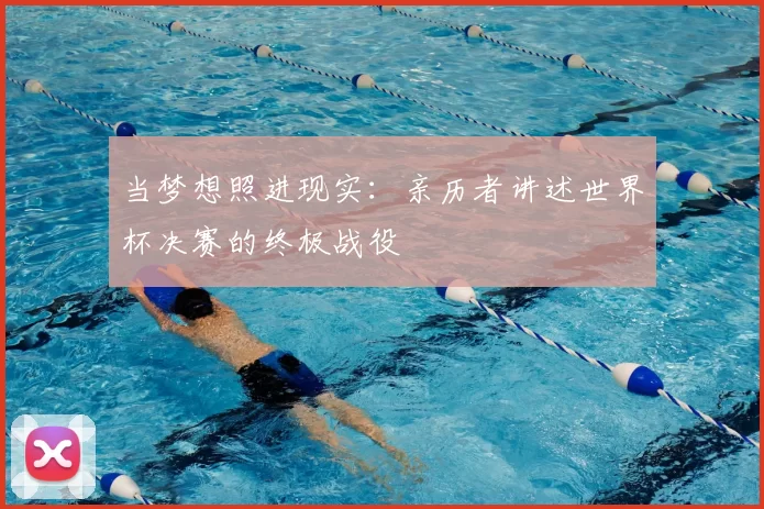 当梦想照进现实：亲历者讲述世界杯决赛的终极战役